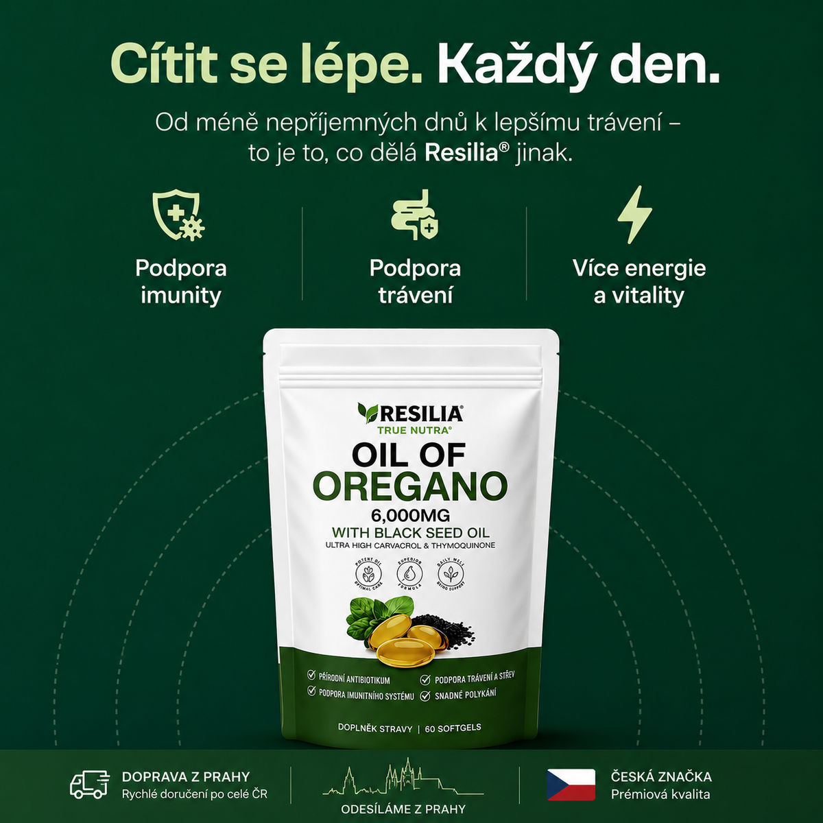 🌿 RESILIA OREGANOVÝ OLEJ ®️ 💚