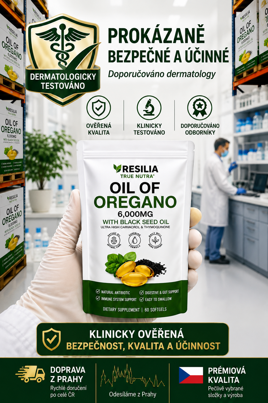 🌿 RESILIA OREGANOVÝ OLEJ ®️ 💚