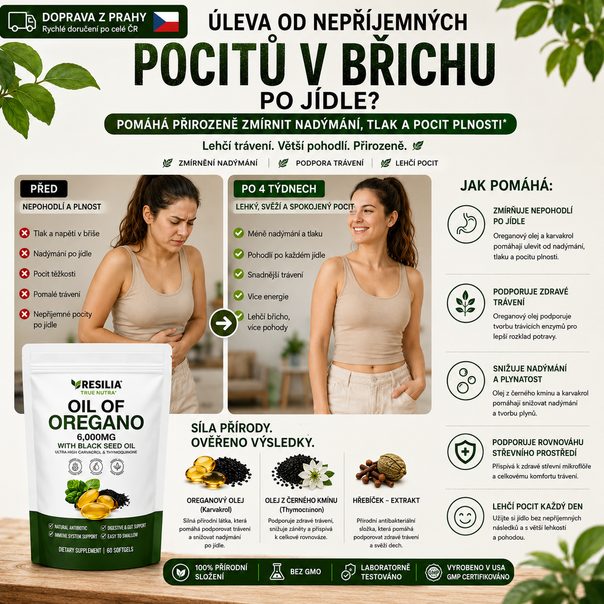 🌿 RESILIA OREGANOVÝ OLEJ ®️ 💚