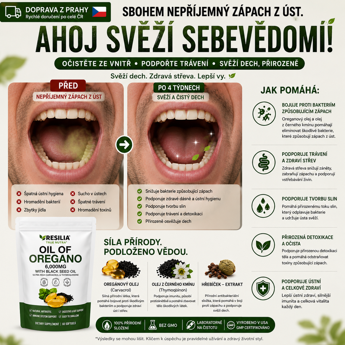 🌿 RESILIA OREGANOVÝ OLEJ ®️ 💚